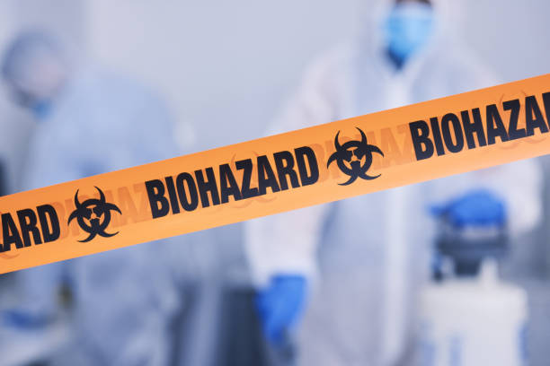 Professional Biohazard technician working in Holmdel, NJ